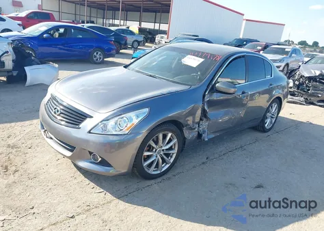 2013 Infiniti G37 Journey z USA, uszkodzony, nr VIN JN1CV6APXDM306735